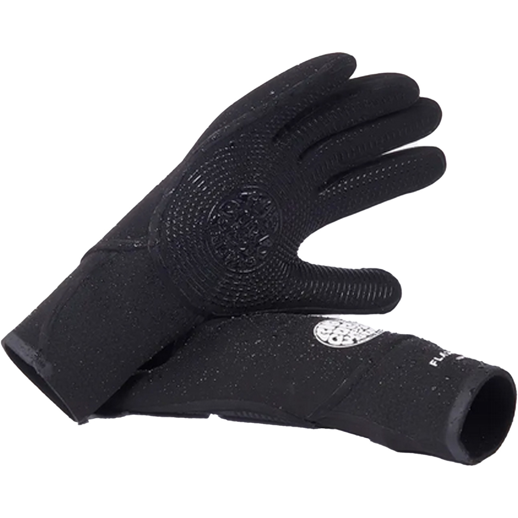 2026 Rip Curl Flashbomb 5/3mm 5 Finger Gloves WGLYDF - Black